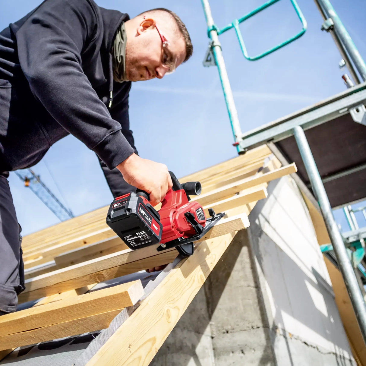 Sega circolare Flex CS 45 EC C 18V