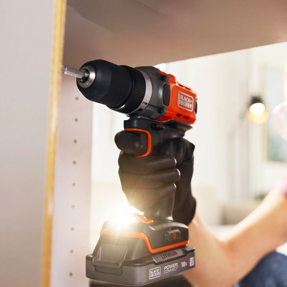 Avvitatore Black+Decker BCD382D1XK-QW 18V 2Ah