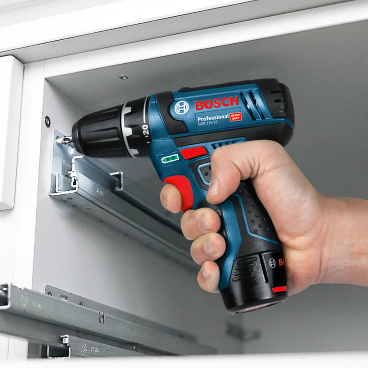 Trapano Avvitatore Bosch GSR 12V-15 12V 2Ah