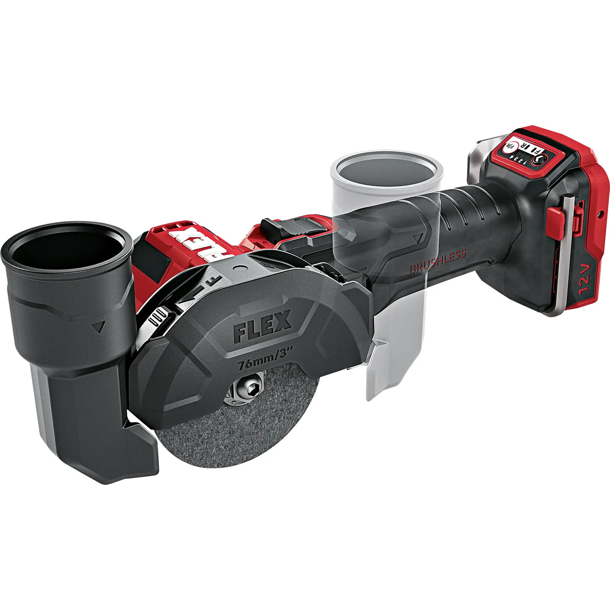 Polizor unghiular Flex LBE 76 12V EC C