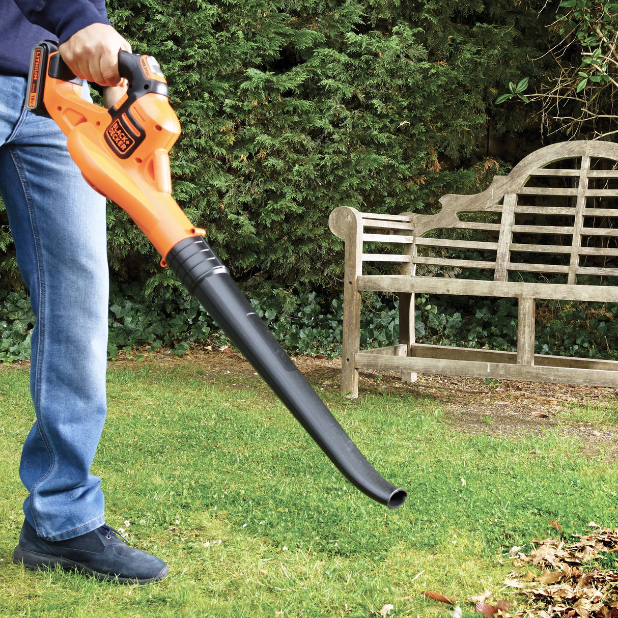 Soffiatore Black+Decker GWC1820PC-QW 18V 2Ah