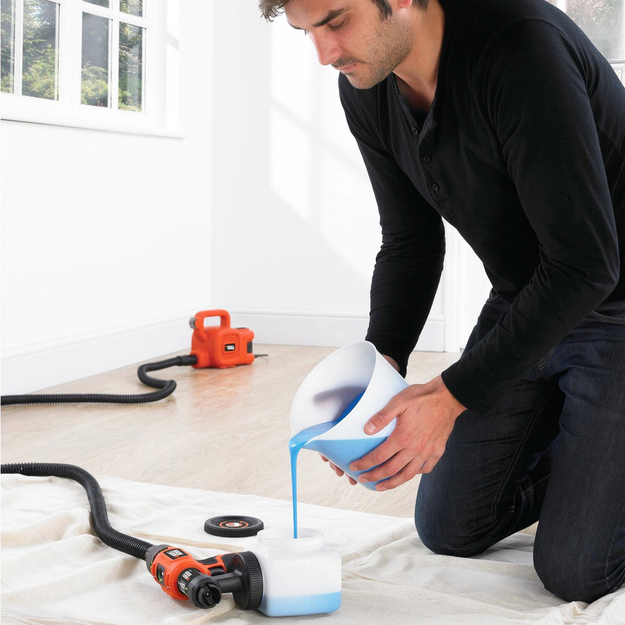 Pistola a Spruzzo Black+Decker HVLP400C-IT 450W