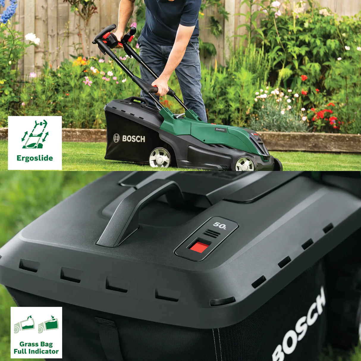 Rasaerba Bosch AdvancedRotak 36V-44-750 36V 4Ah