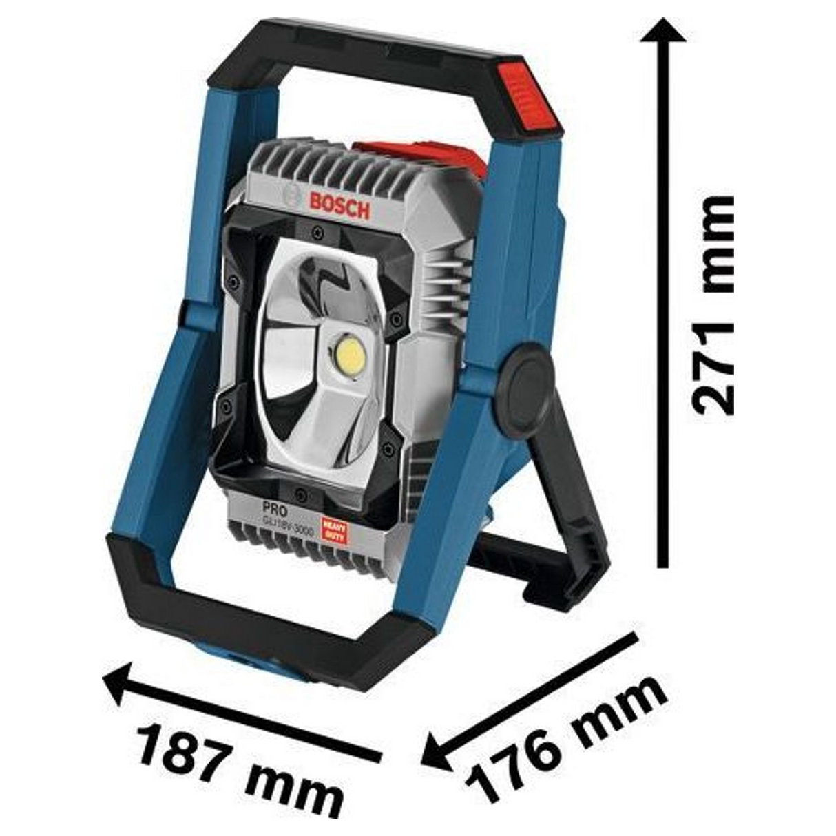 06014A8100 - Faro da cantiere Bosch GLI18V-3000 PRO 18V - Immagine 18
