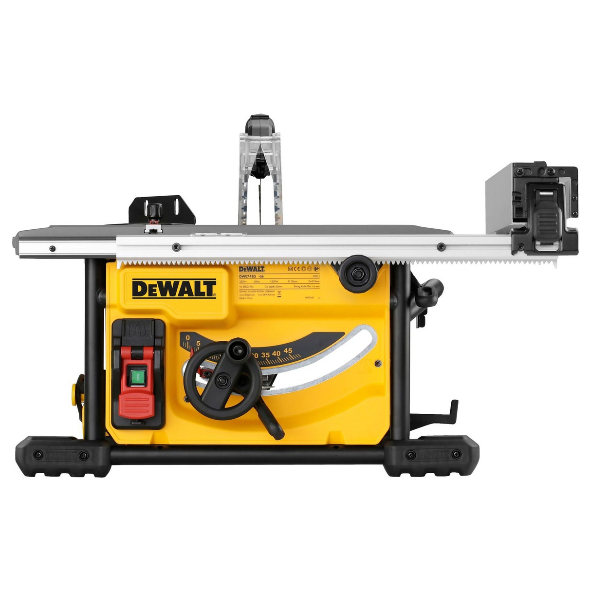DWE7485-QS - Ferăstrău circular cu masă Dewalt DWE7485-QS 210mm 1850W - Imaginea 2