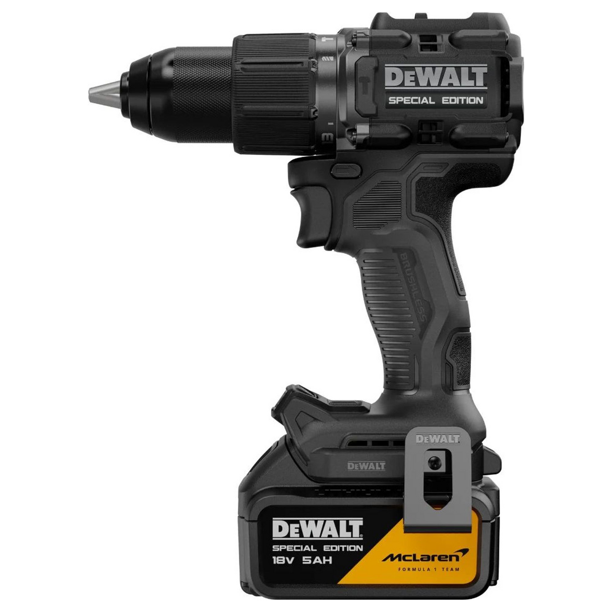 DCD86MP2KT-QW - Mașină de găurit cu impact DeWalt DCD86MP2KT-QW McLaren Ediție Specială 18V 5Ah - Imaginea 5