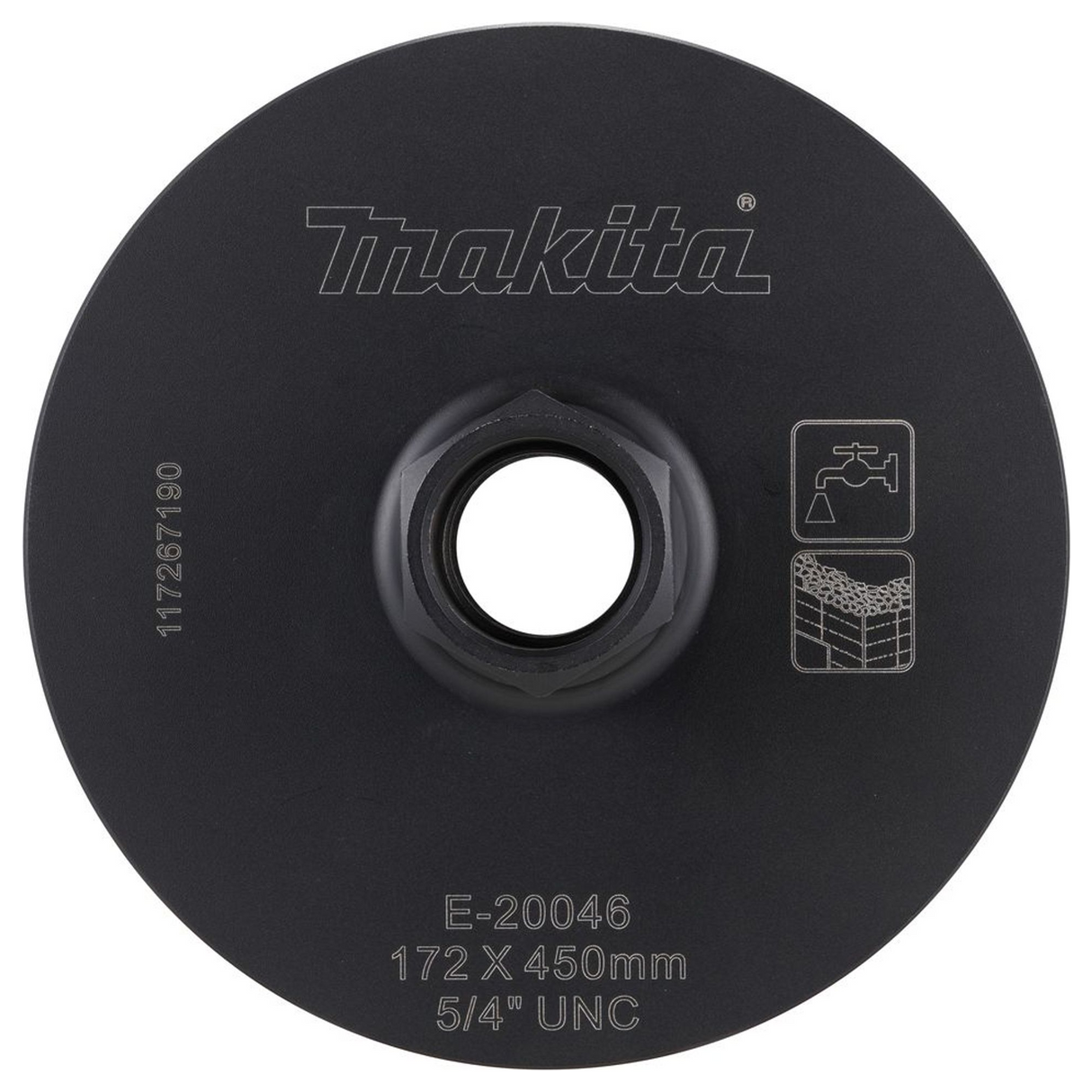 E-20046 - Coroana de diamant Makita E-20046 172x450mm Umed 1-1/4"UNC - Imaginea 5