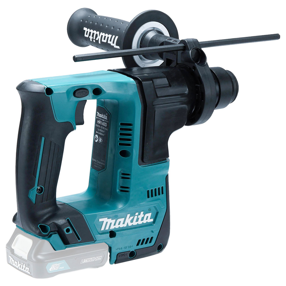 HR140DZJ - Ciocan perforator Makita HR140DZJ CXT 12V SDS-Plus 14mm - Imaginea 5