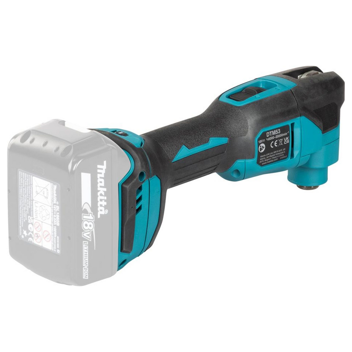 DTM53Z - Instrument multifuncțional Makita DTM53Z 18V - Imaginea 5