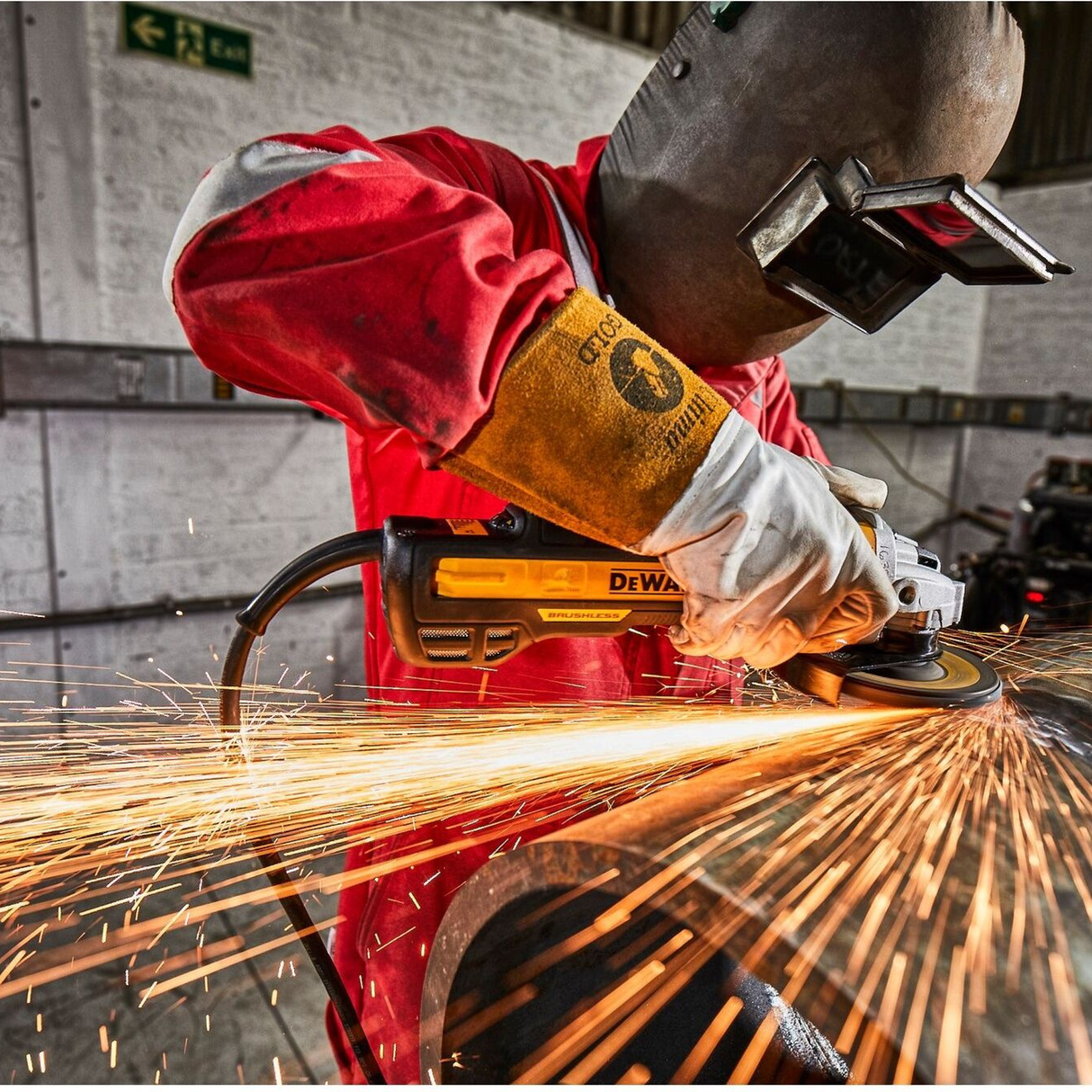 DWE4357-QS - Mașină de râșnit Dewalt DWE4357-QS Fără perii 125 mm 1700 W - Imaginea 2