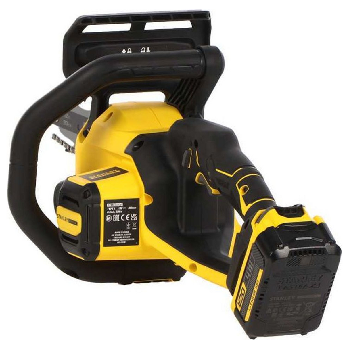 SFMCCS730M1-QW - Ferăstrău electric cu lanț Stanley Fatmax SFMCCS730 20V 4Ah - Imaginea 6