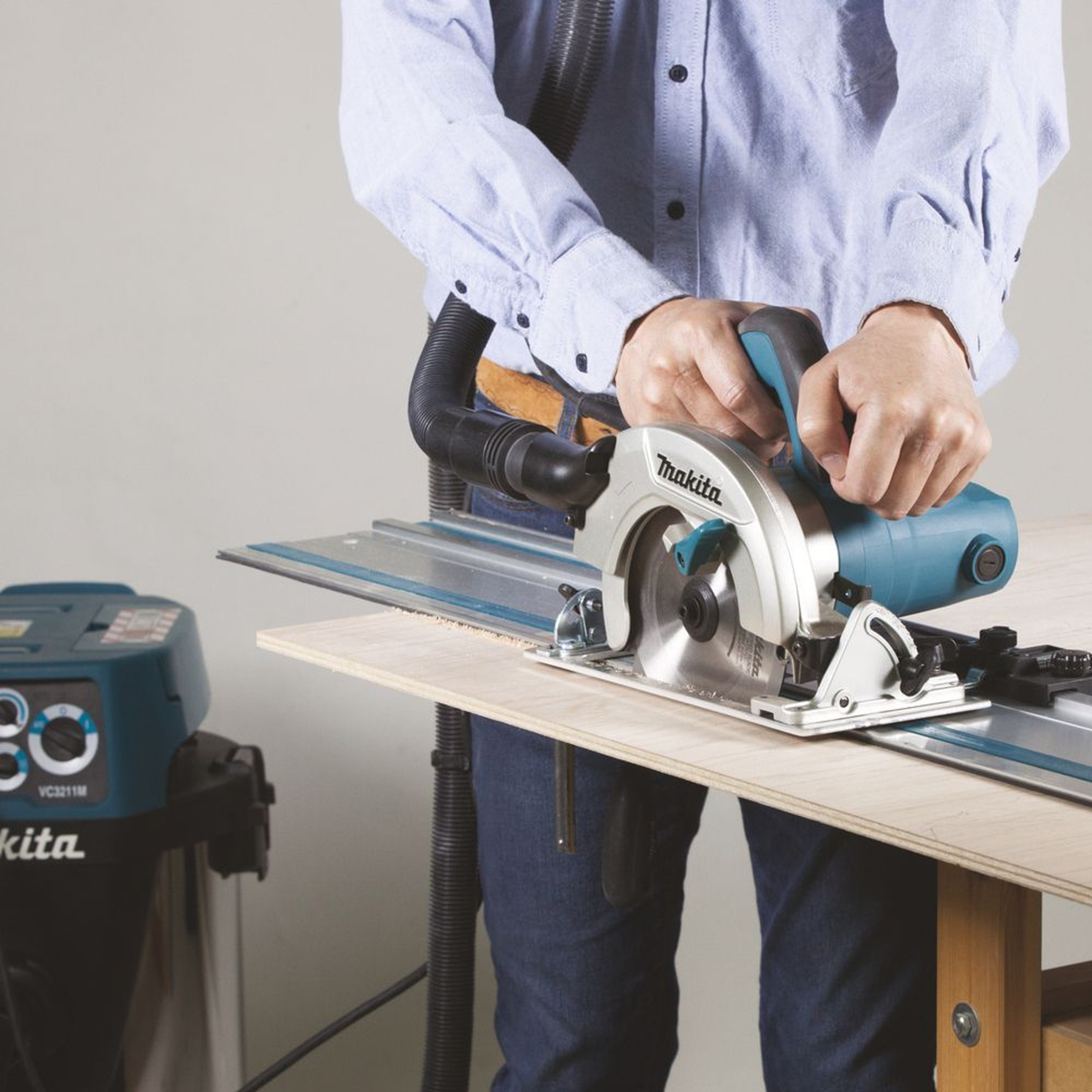 HS6601J - Fierăstrău circular Makita HS6601J 1050W - Imaginea 5