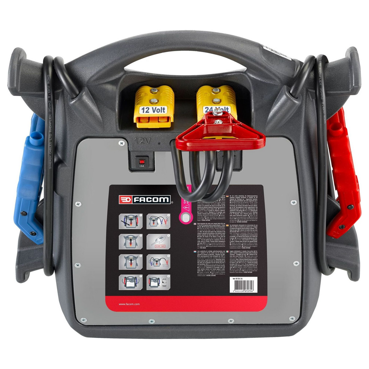 B124.1A - Facom B124.1A Booster de pornire 12V-24V - Imaginea 6