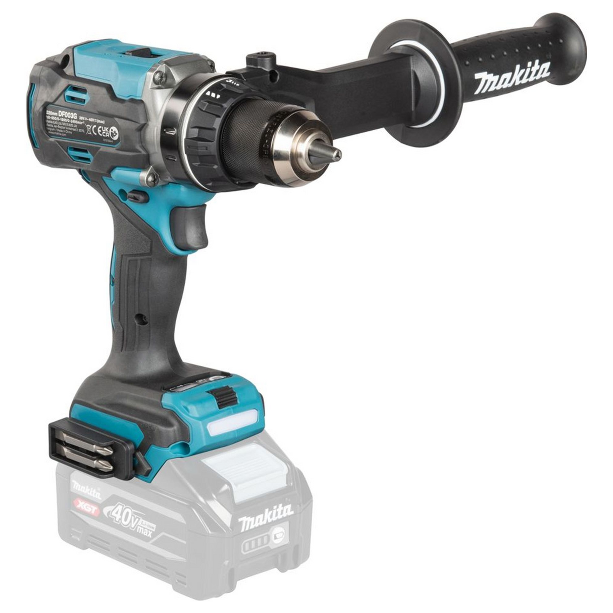 DF003GZ - Mașină de găurit Makita DF003GZ 40V - Imaginea 7