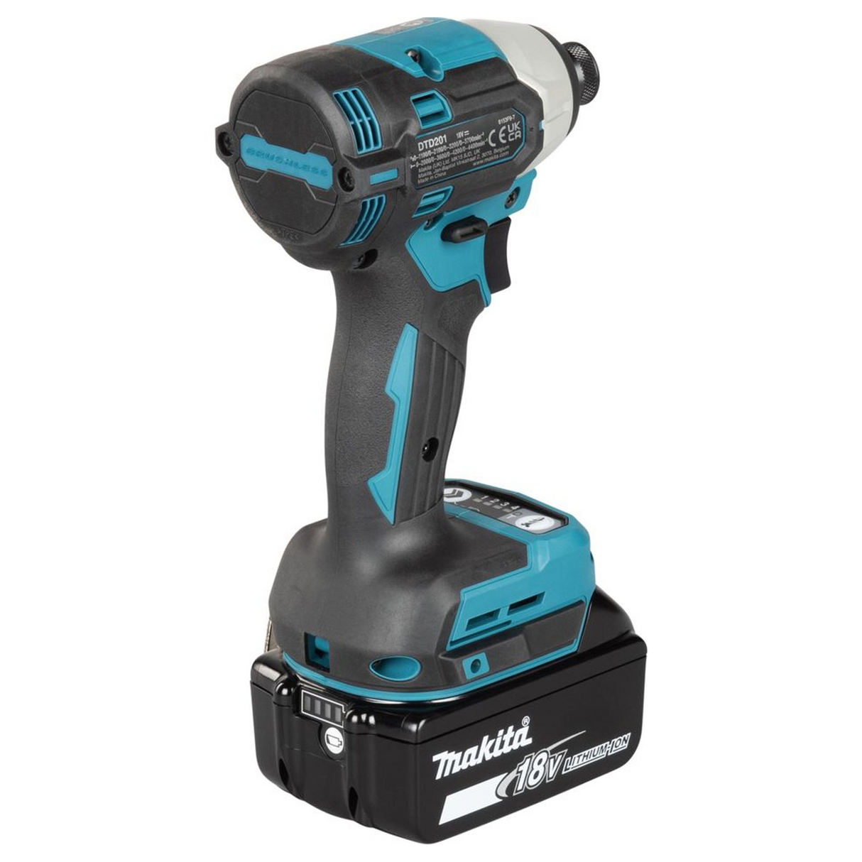 DTD201RTJ - Cheie de impact Makita DTD201RTJ 18V 5Ah - Imaginea 5