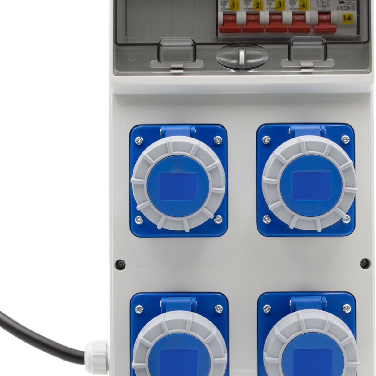 1154857120 - Distribuitor de alimentare Brennenstuhl BSV 4 ITR2 RCD 30mA 4x CEE 230V/16A IP67