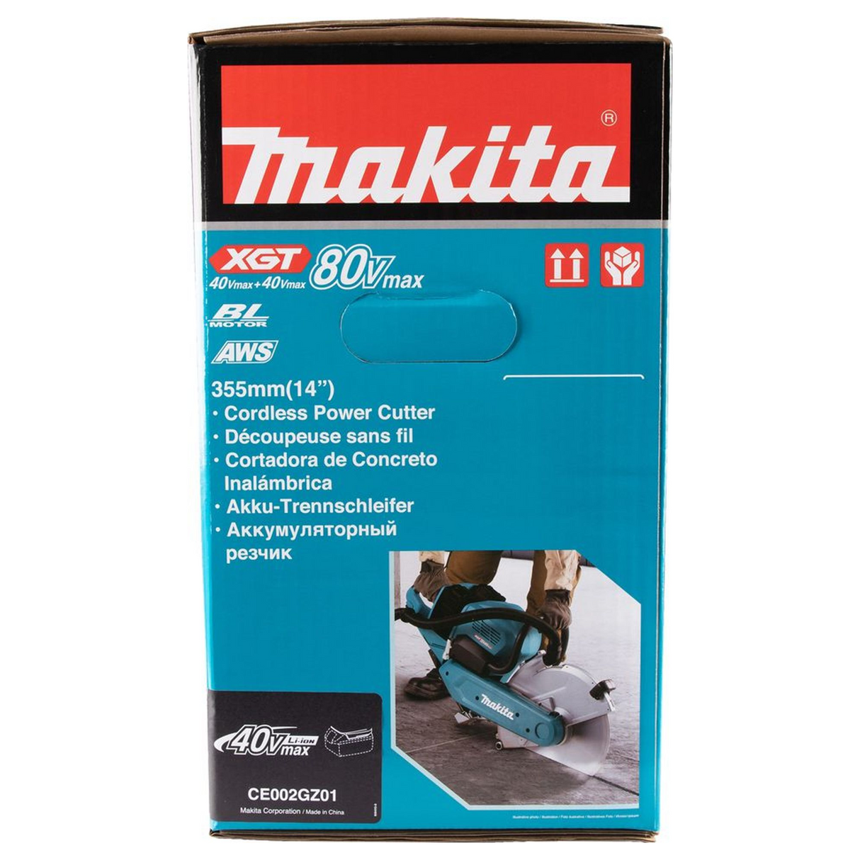 CE002GZ01 - Fierăstrău circular cu mitră Makita CE002GZ01 80V - Imaginea 21