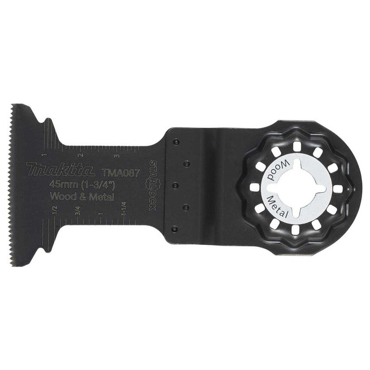 E-25448 - Lamă Starlock Makita E-25448 BiM 45mm pentru lemn și metal - Imaginea 2