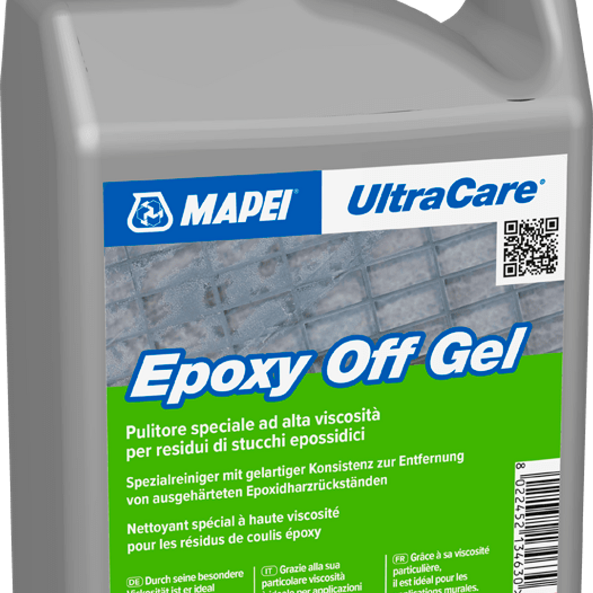 ULTRACARE-EPOXYOFFGEL-1LT - Soluție de curățare cu gel epoxidic Mapei Ultracare Epoxy Off Gel 1 L