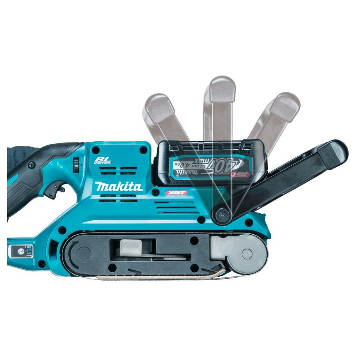 BS001GZ01 - Șlefuitor cu bandă Makita BS001GZ01 40V - Imaginea 11