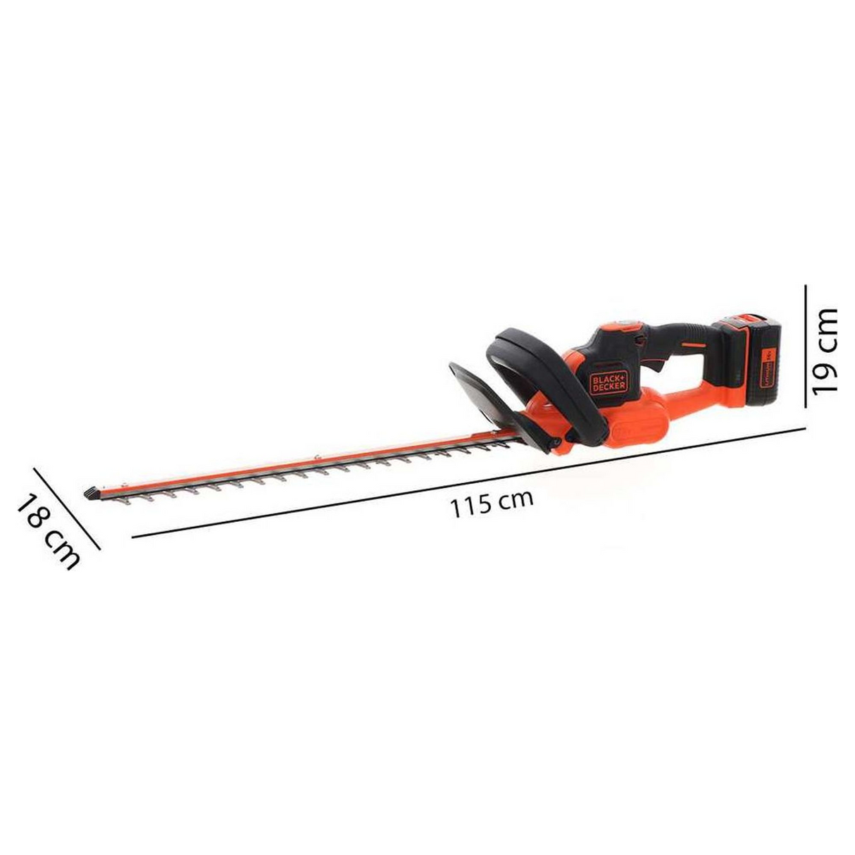 GTC18504PC-QW - Mașină de tuns gard viu Black & Decker GTC18504PC-QW 18V 4Ah - Imaginea 13