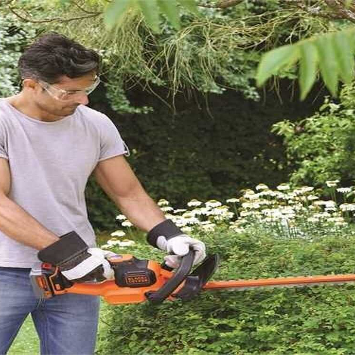 GTC18504PC-QW - Mașină de tuns gard viu Black & Decker GTC18504PC-QW 18V 4Ah - Imaginea 3