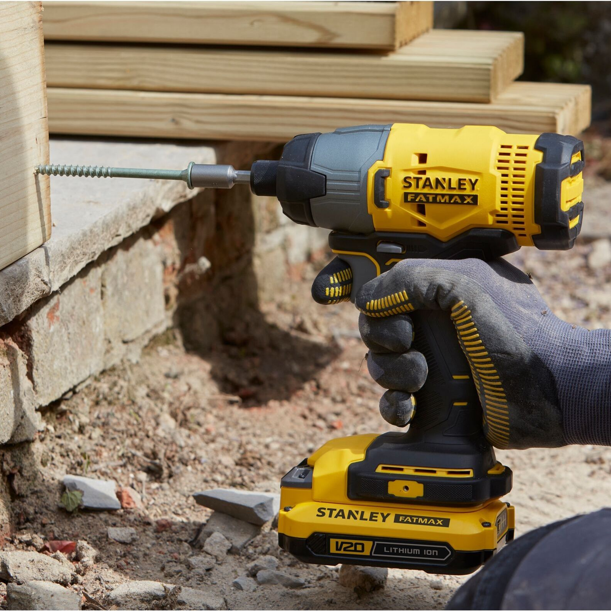 SFMCF800C2K-QW - Cheie de impact Stanley FatMax SFMCF800C2K-QW 18V 1.5Ah - Imaginea 10