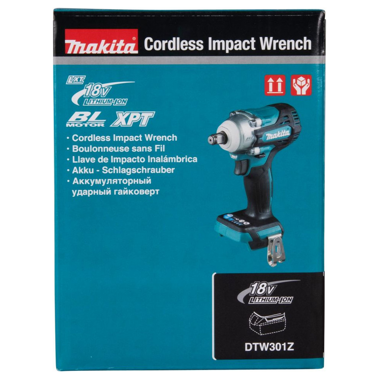 DTW301Z - Cheie de impact Makita DTW301Z 18V - Imaginea 14