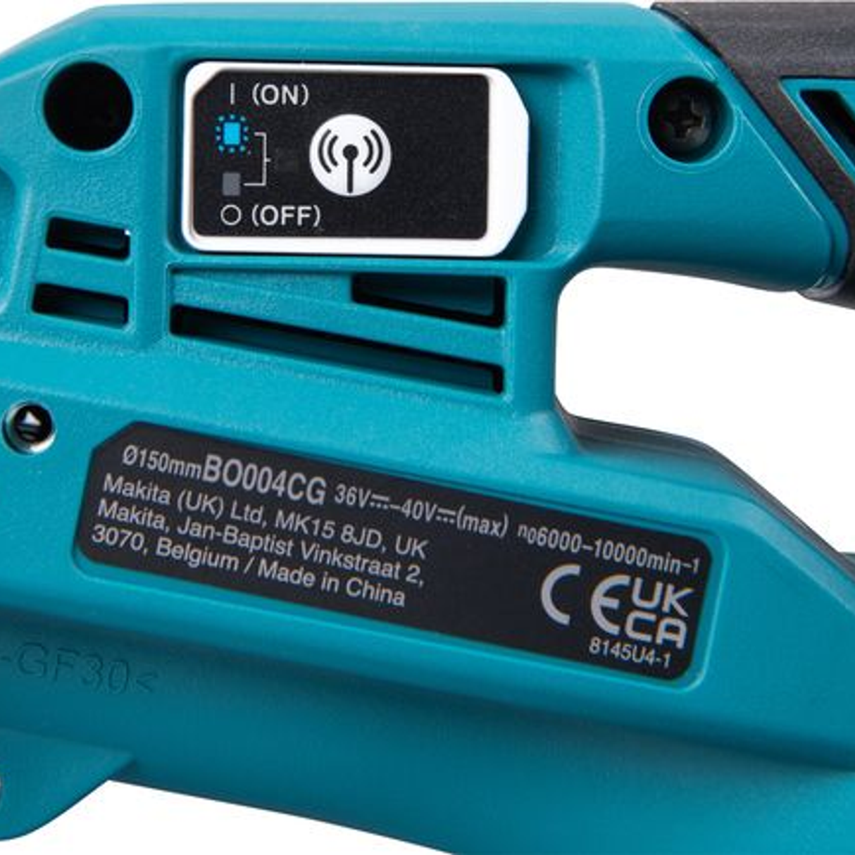 BO004CGZ - Șlefuitor orbital aleatoriu Makita BO004CGZ 40V - Imaginea 17