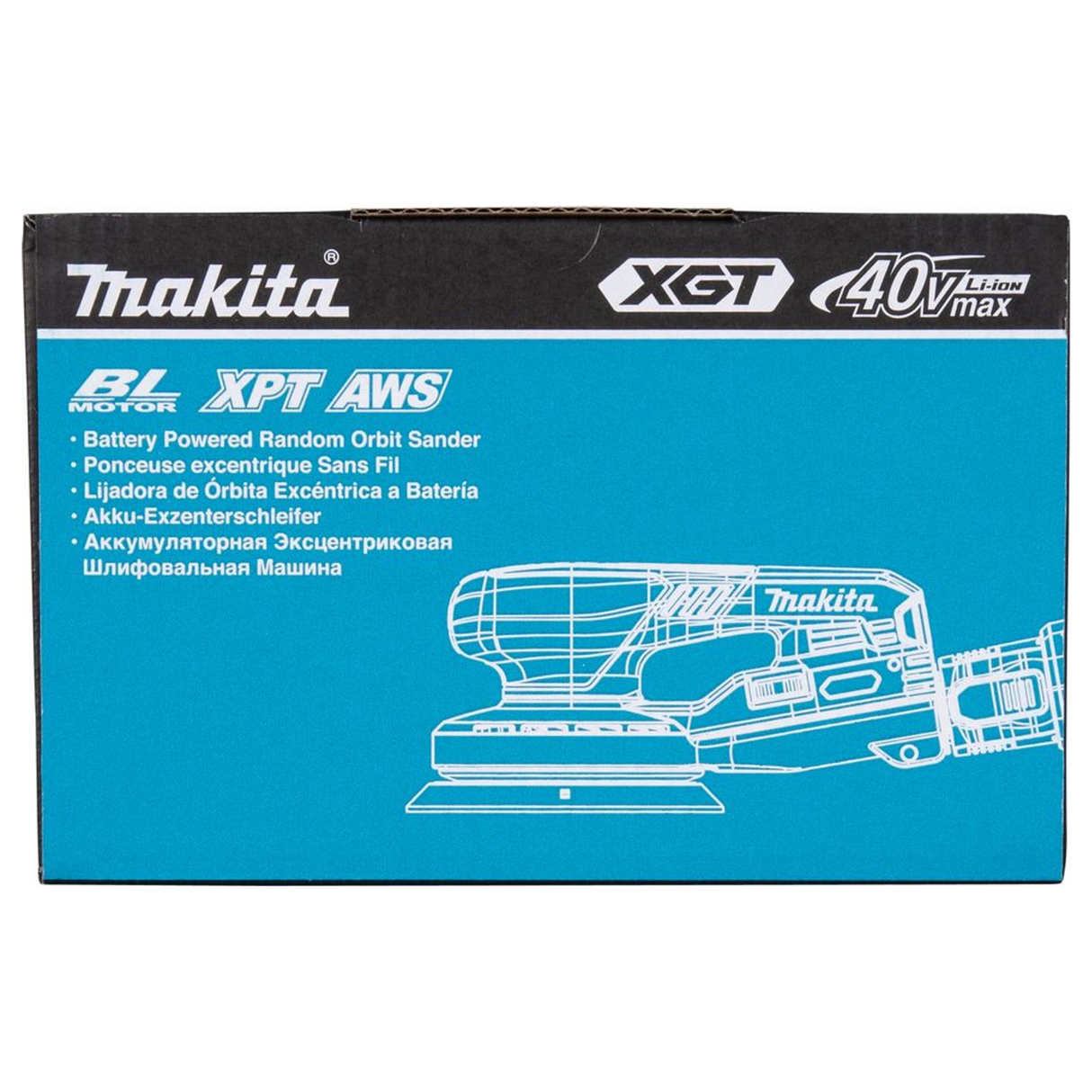 BO004CGZ - Șlefuitor orbital aleatoriu Makita BO004CGZ 40V - Imaginea 22