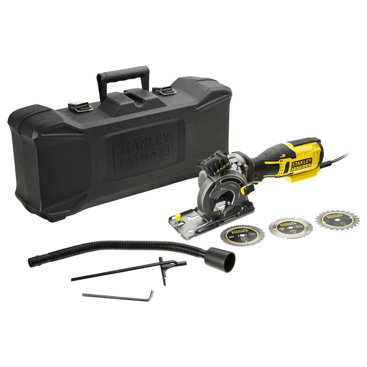 FME380K-QS - Mini ferăstrău circular Stanley FatMax FME380K 650W