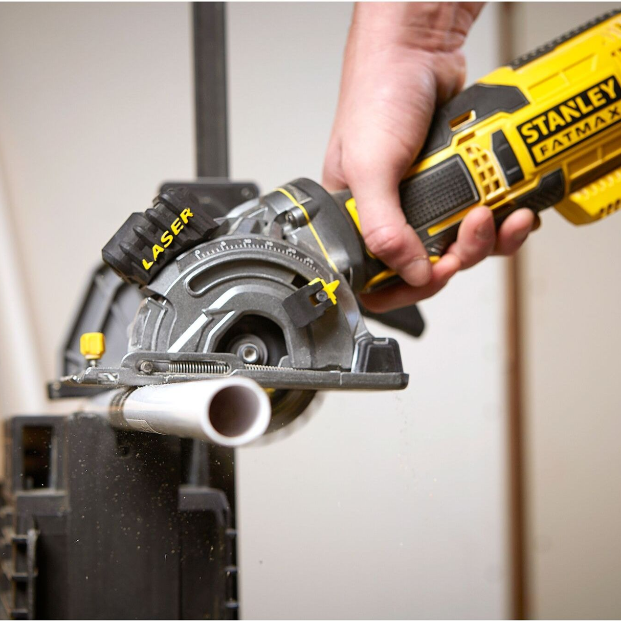 FME380K-QS - Mini ferăstrău circular Stanley FatMax FME380K 650W - Imaginea 10