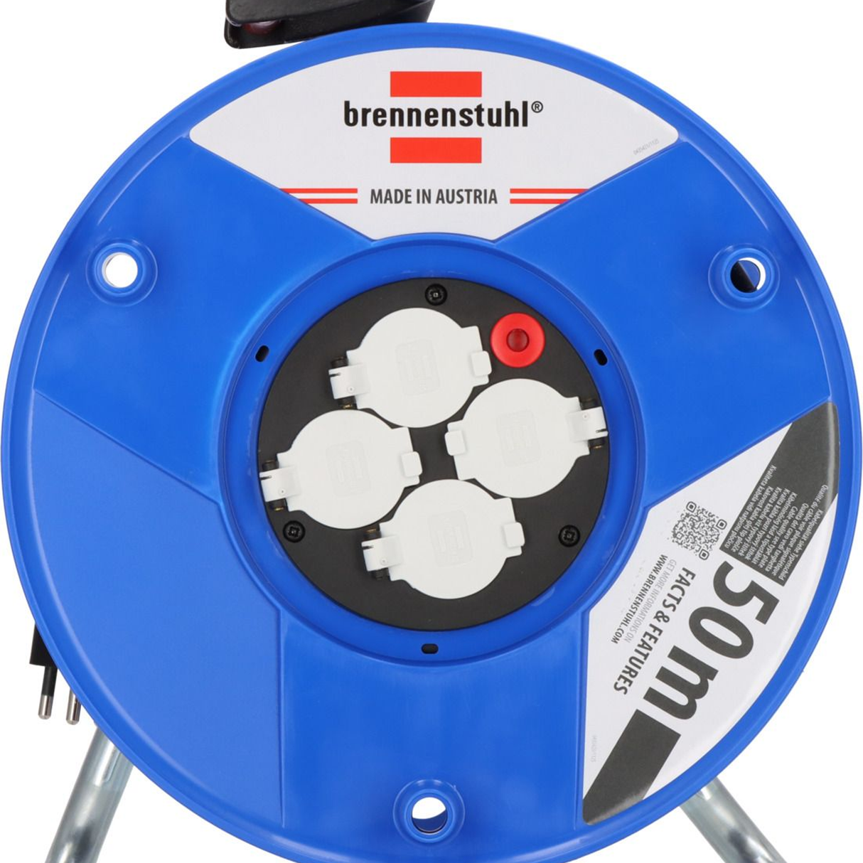 1208065 - Rolă de cablu Brennenstuhl Garant ST 290 50m H05VV-F 3G1.5 - Imaginea 2