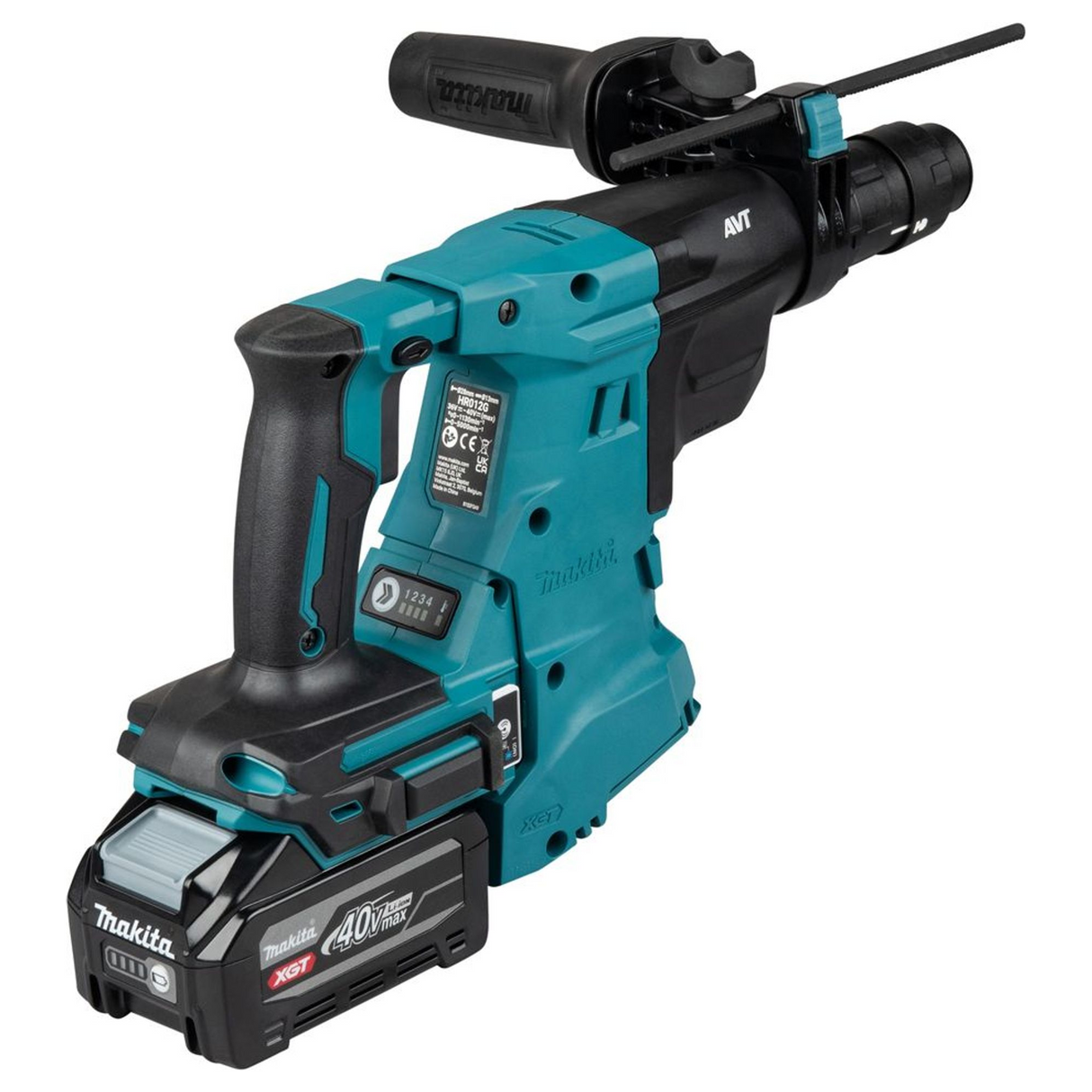HR012GU201 - Ciocan perforator Makita HR012GU201 40V - Imaginea 5