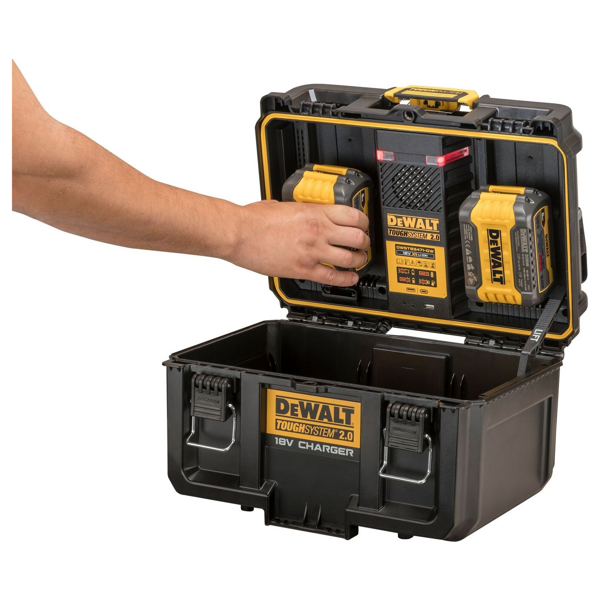 DWST83471-QW - Încărcător dual pentru baterii Dewalt DWST83471-QW ToughSystem 2.0 - Imaginea 17
