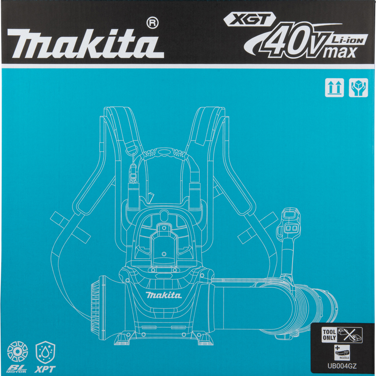 UB004GZ - Suflantă de spate Makita UB004GZ XGT 40V - Imaginea 22