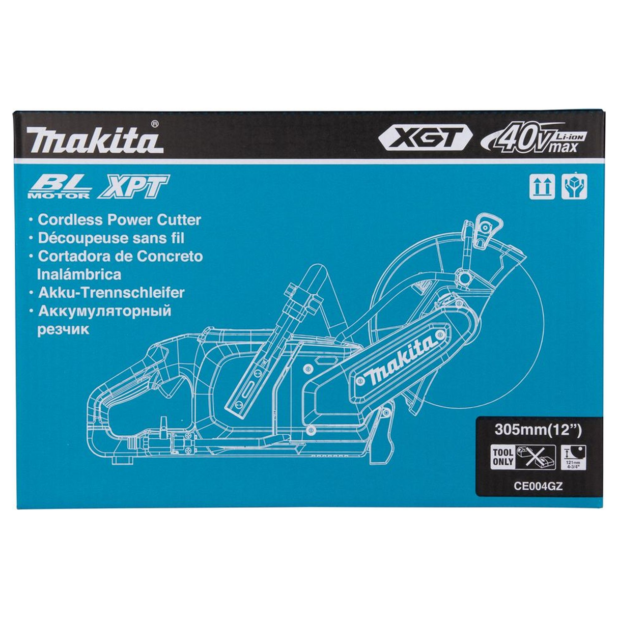 CE004GZ - Fierăstrău circular cu mitră Makita CE004GZ 40V - Imaginea 17