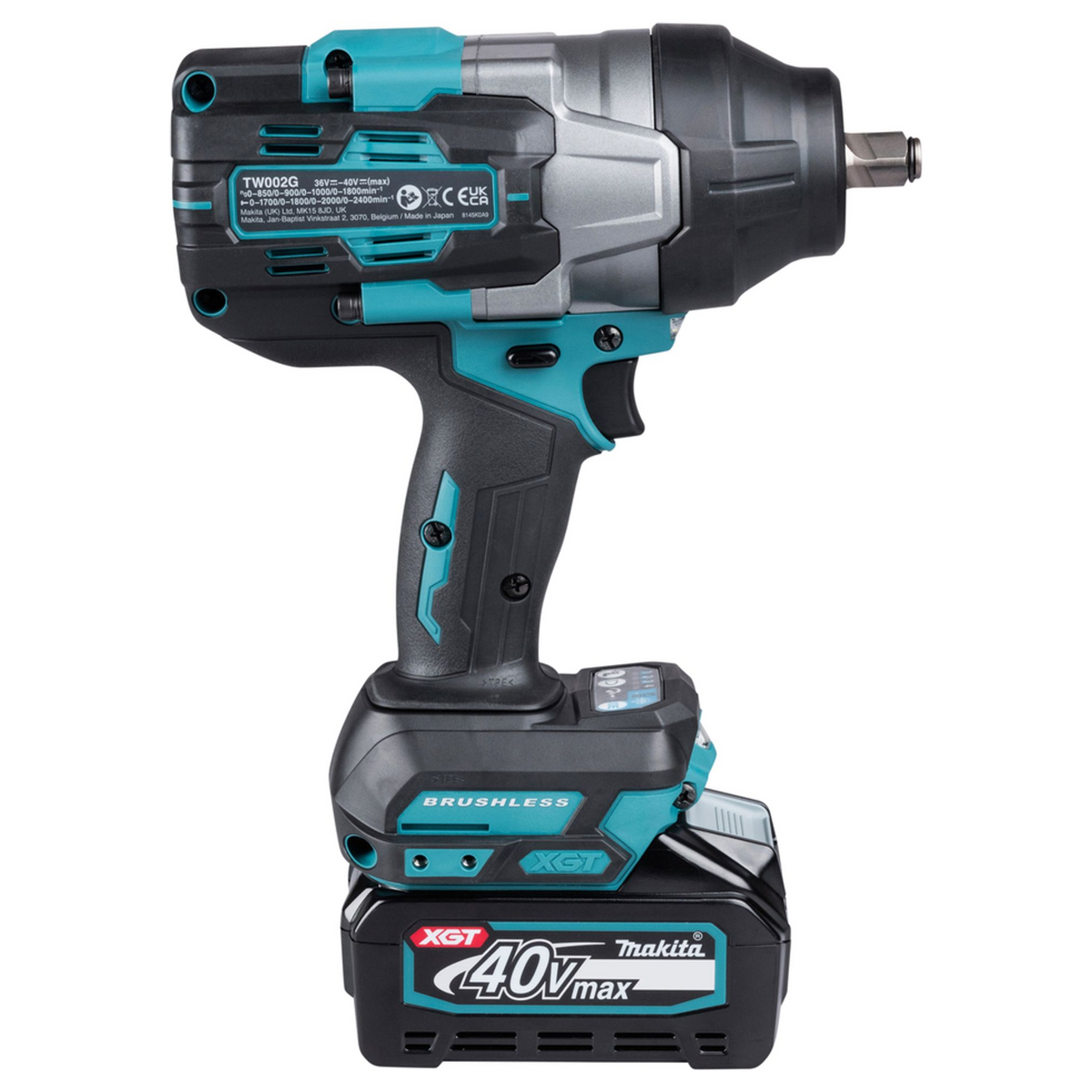 TW002GU201 - Cheie de impact Makita TW002GU201 XGT 40V 4Ah - Imaginea 6