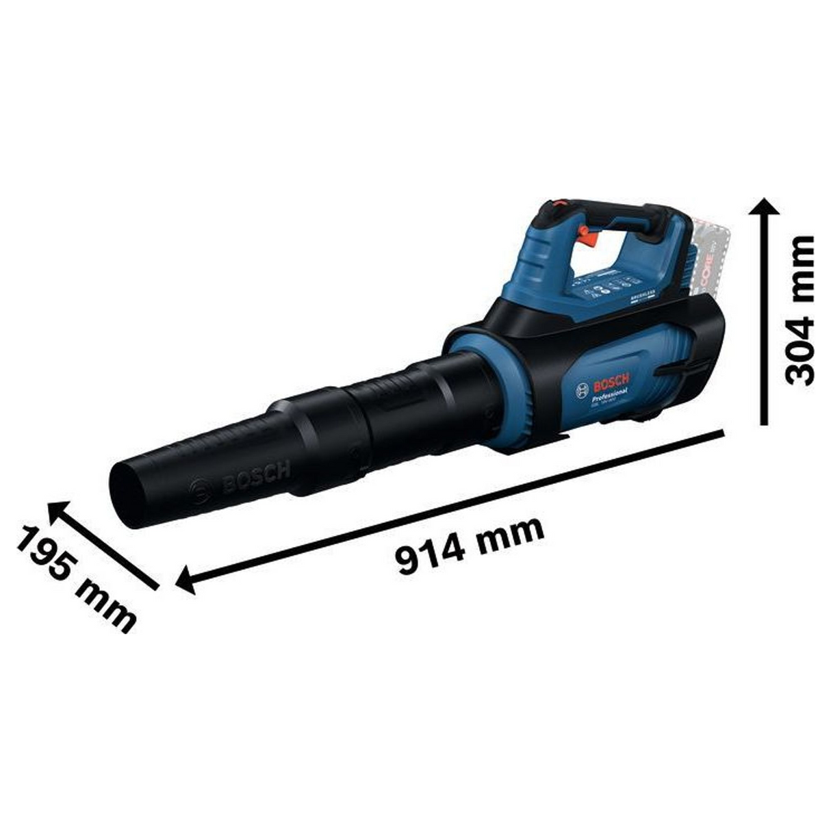 06008D2200 - Suflantă Bosch GBL 18V-800 PRO 18V - Imaginea 23