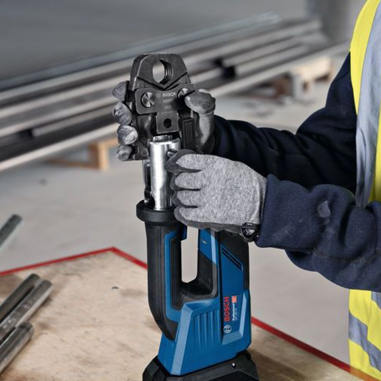 Pressatrice Bosch GPT 18V-19 TH 18V