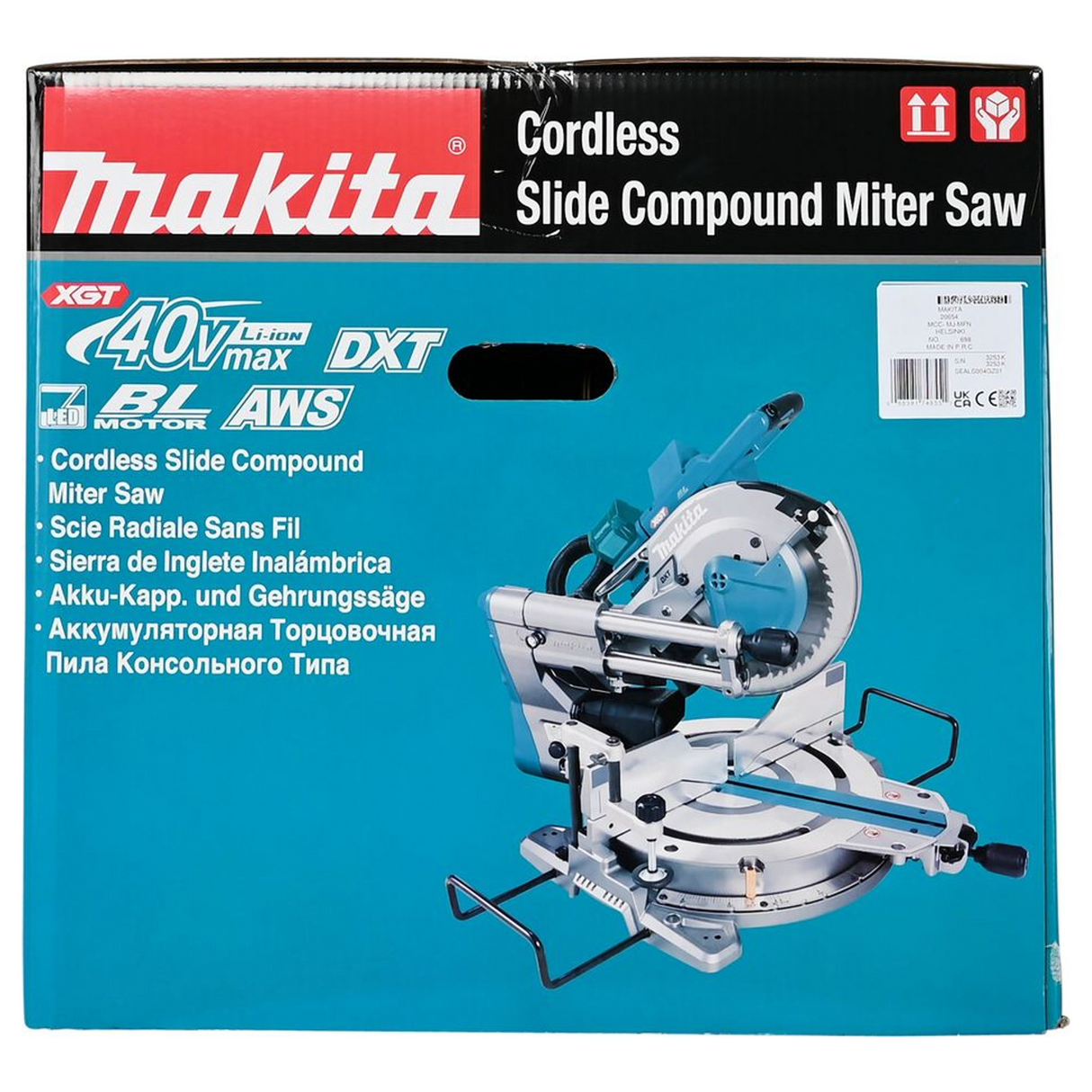 LS004GZ01 - Troncatrice Radiale Makita LS004GZ01 40V - Immagine 20