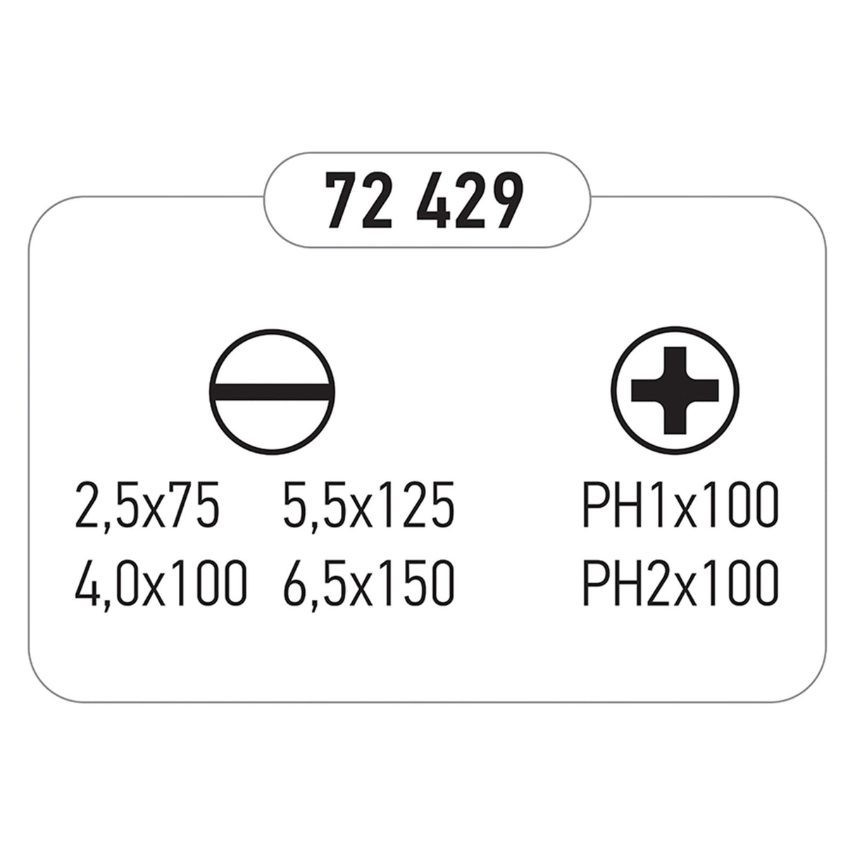 Set cacciaviti Benman +PZ