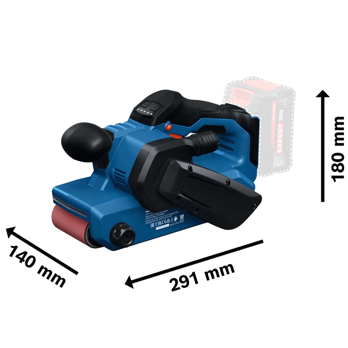 Levigatrice a nastro Bosch PRO GBS 18V-75
