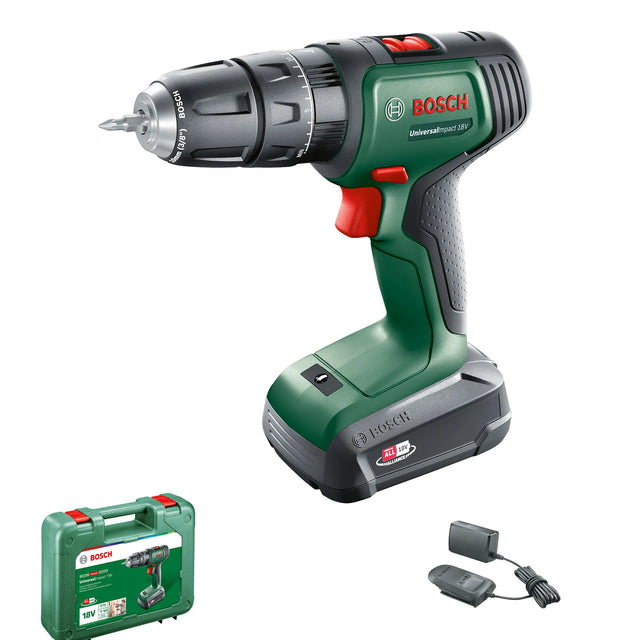 Trapano Battente Avvitatore Bosch Universal Impact 18V 1.5Ah