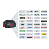 Combo Kit Bosch GSB 18V-65 + GWS 18V-8 18V 4Ah