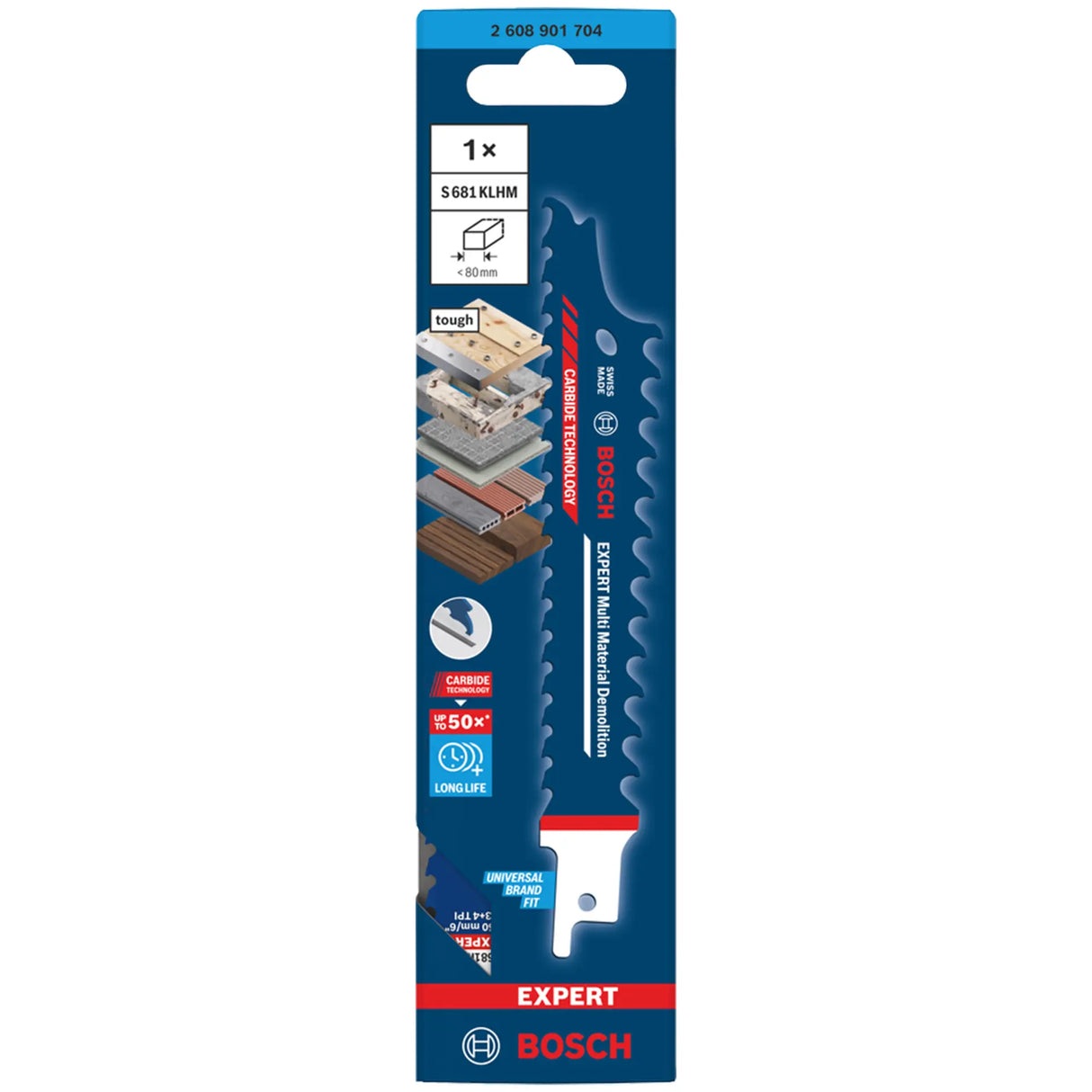 Lama Seghetto Bosch EXPERT S681KLHM Multi Material