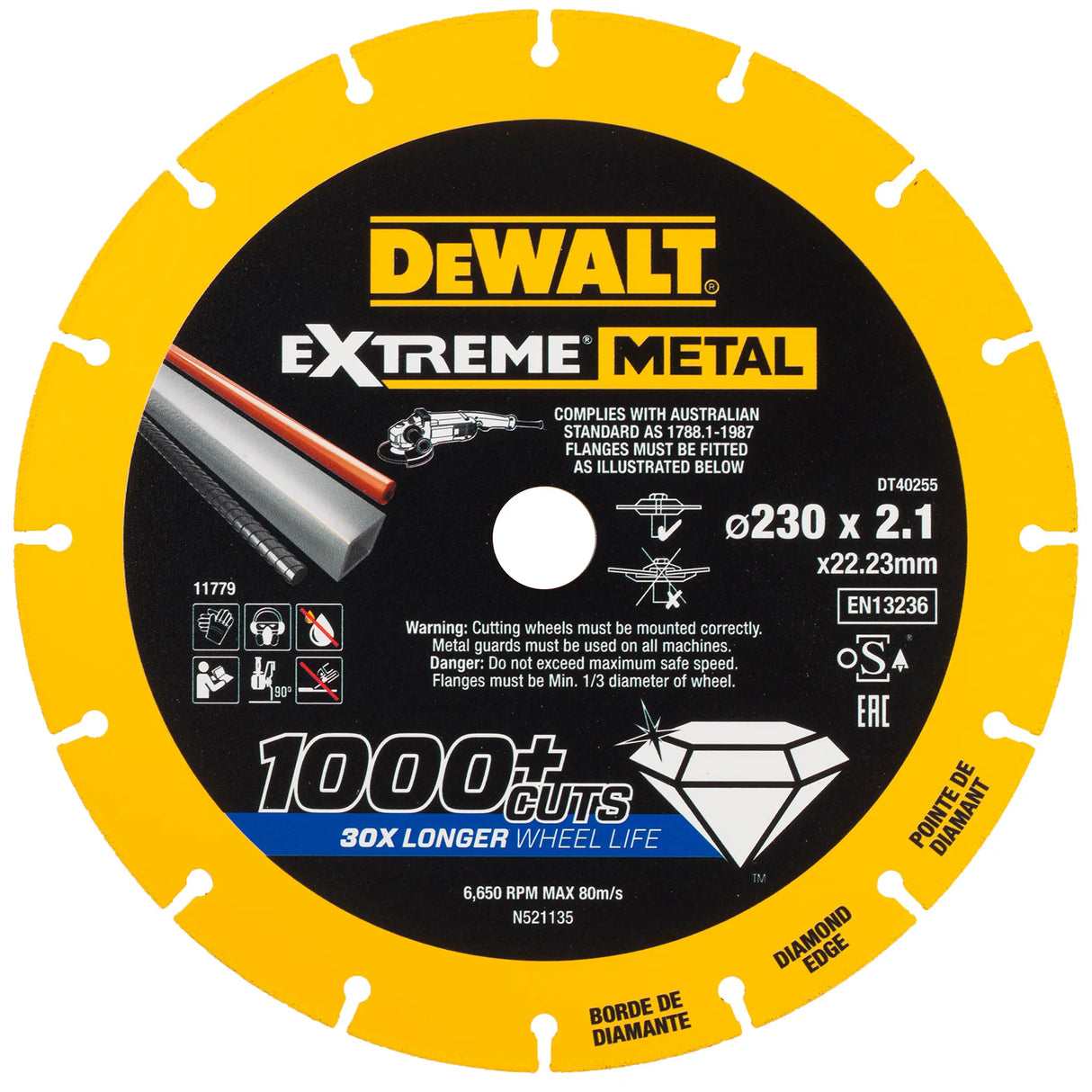 Disc de tăiere Dewalt DT40255-QZ
