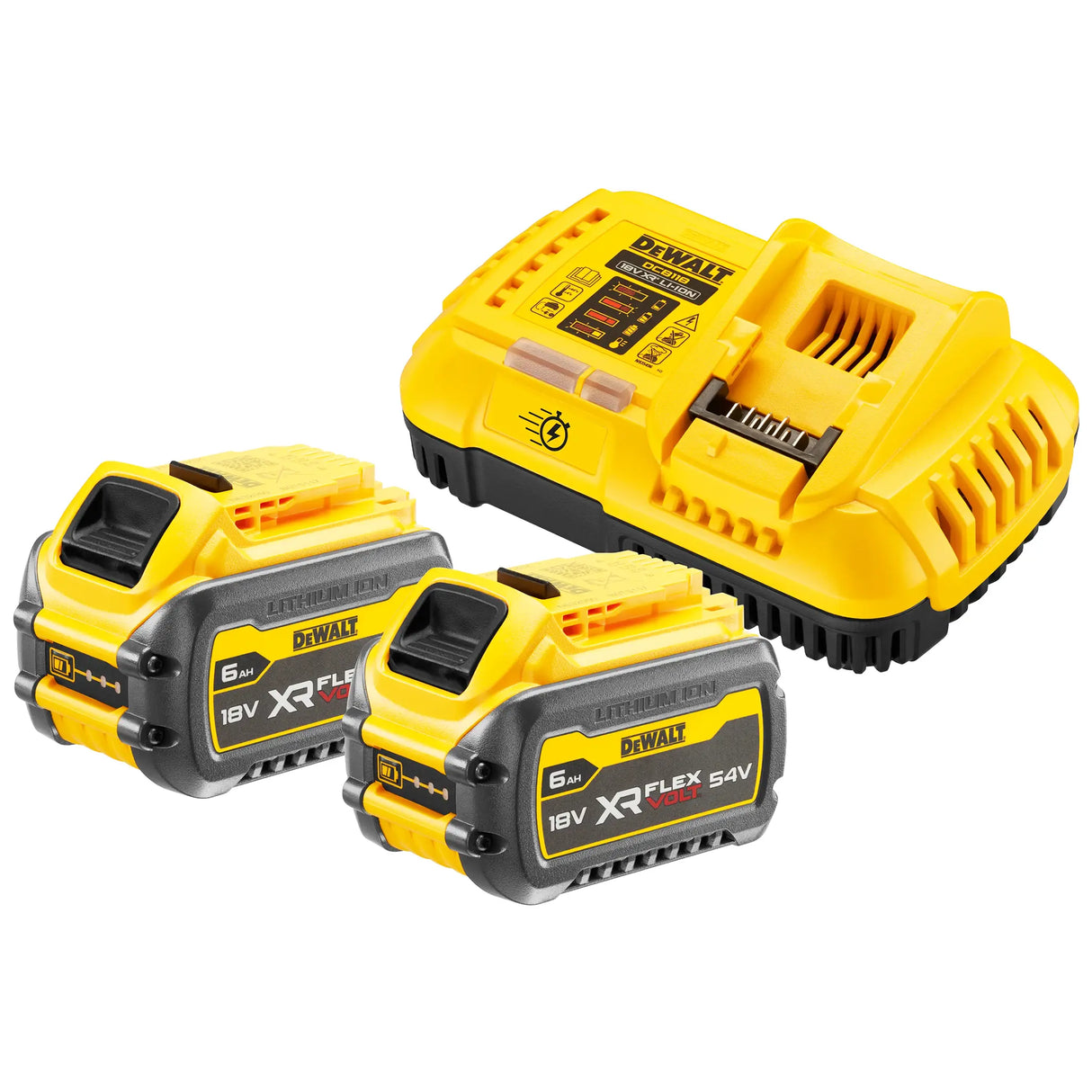 Starter Kit Dewalt DCB118T2-QW 54V 6Ah