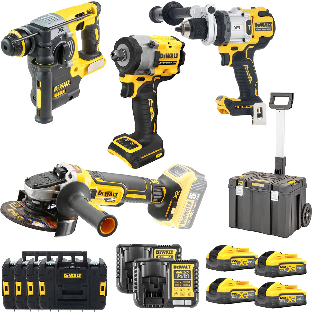 Kit Dewalt DCK5017H4T-IT 18V 5Ah