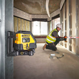 Tracciatore laser a croce rosso Dewalt DCLE14201RB-XJ